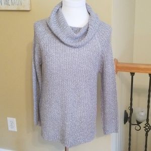 Beautiful Bulky Knit cowl neck sweater  Sixe XL